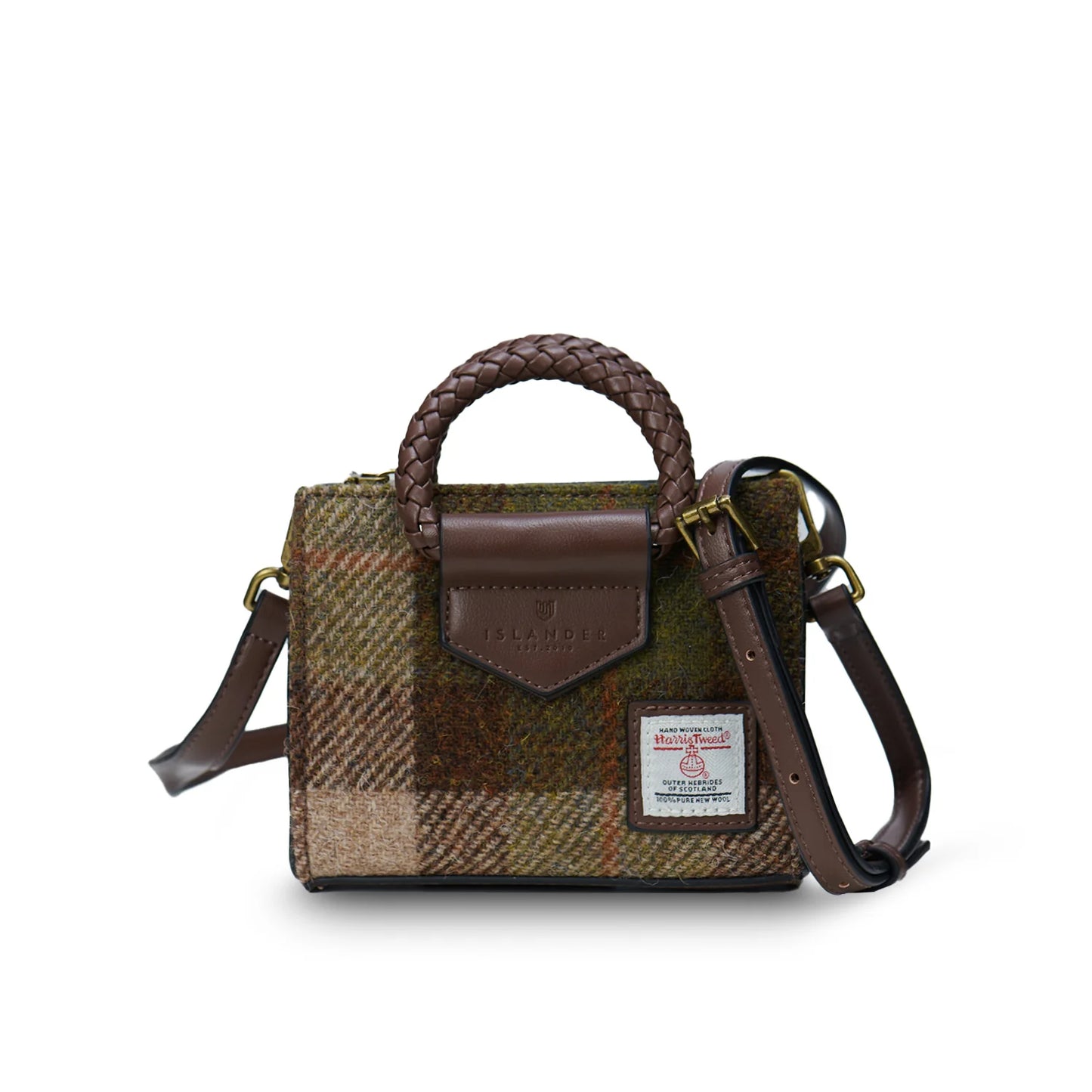 The Mini Arran Tote - Harris Tweed® Mini-Handtasche von Islander®