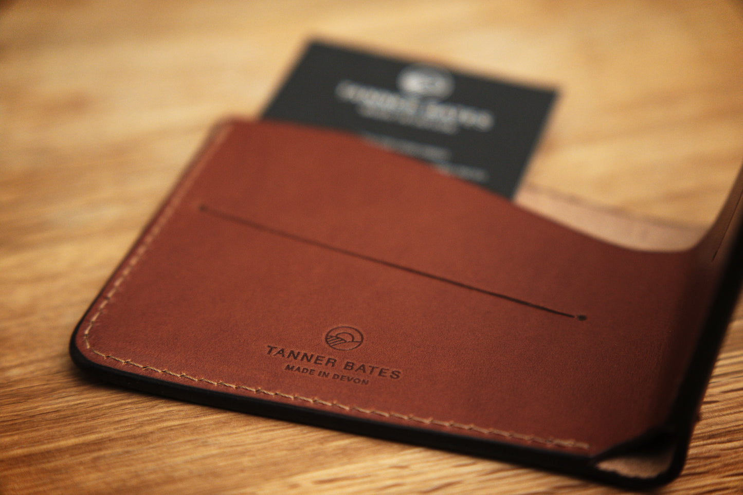 Handgefertigtes Leder Portmonnaie "Yarmer Billfold" - Tanner Bates
