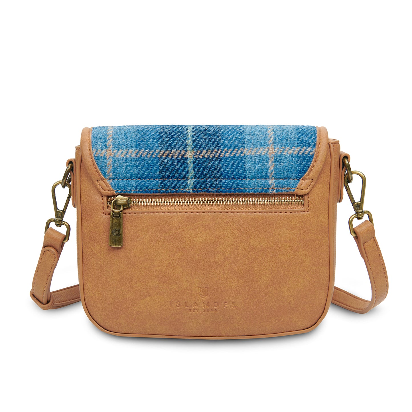 Harris Tweed - handgefertigte Tasche - The Mini Saddle Bag aus Schottland