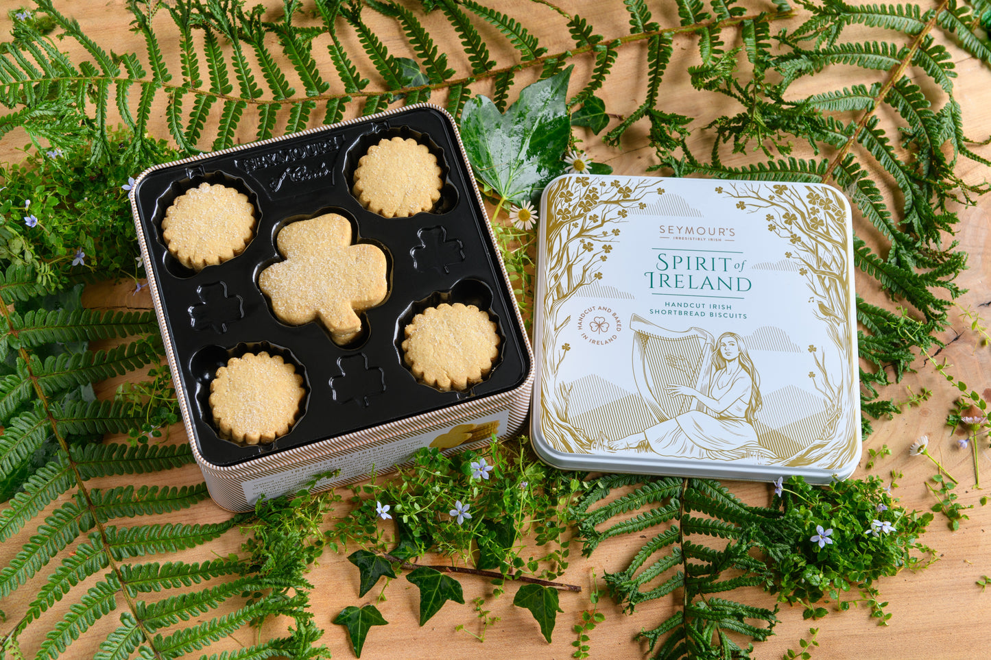 Seymour's Spirit of Ireland - Irisches Shortbread in einer exklusiven Geschenkdose