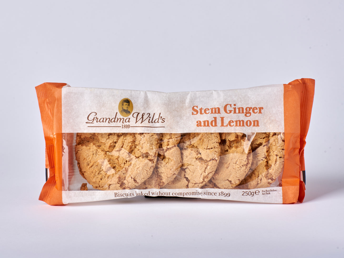 Grandma Wild's English Cookies: Stem Ginger and Lemon Biscuits