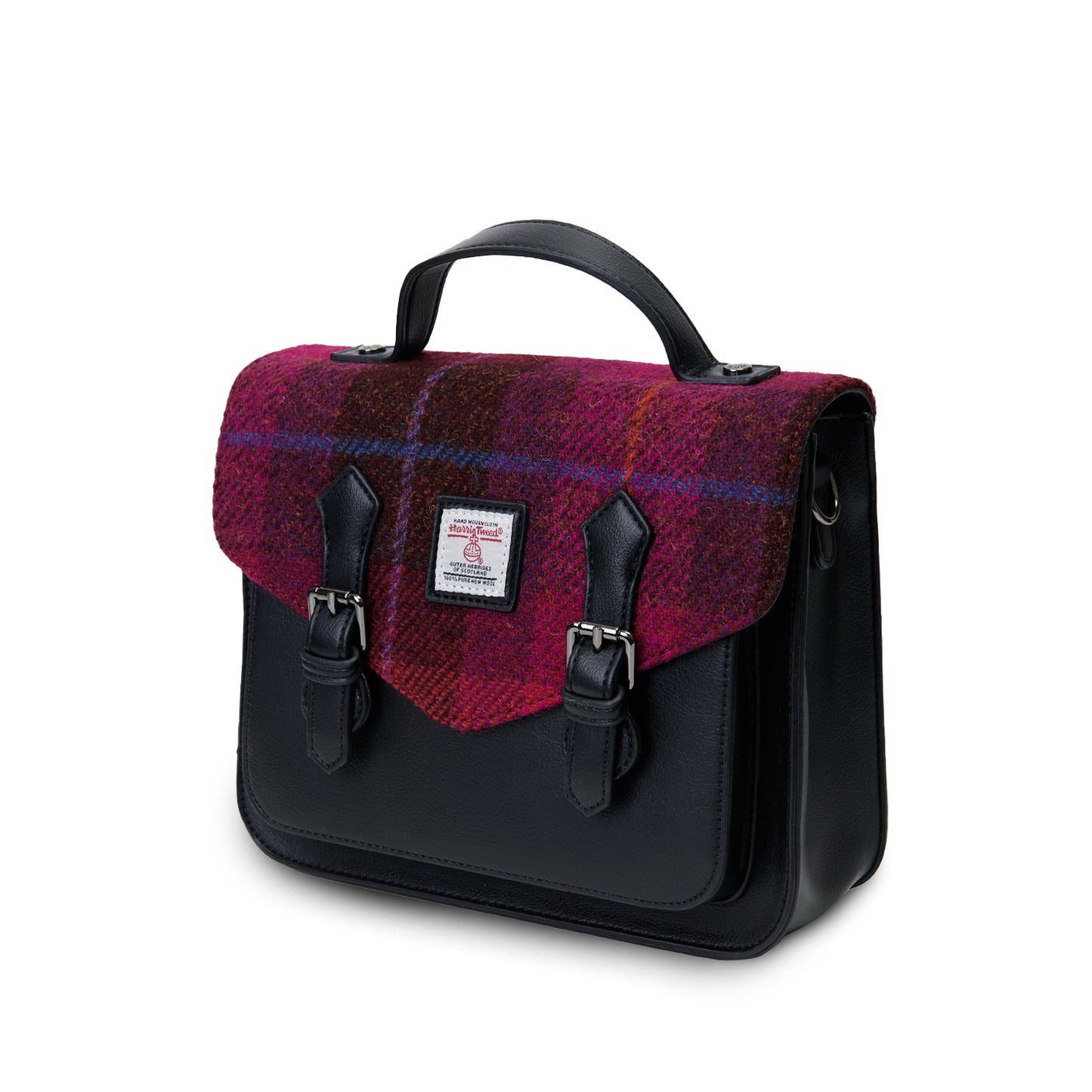 Tasche, handgefertigt, Harris Tweed - Islander - The Medium Calton Satchel aus Schottland