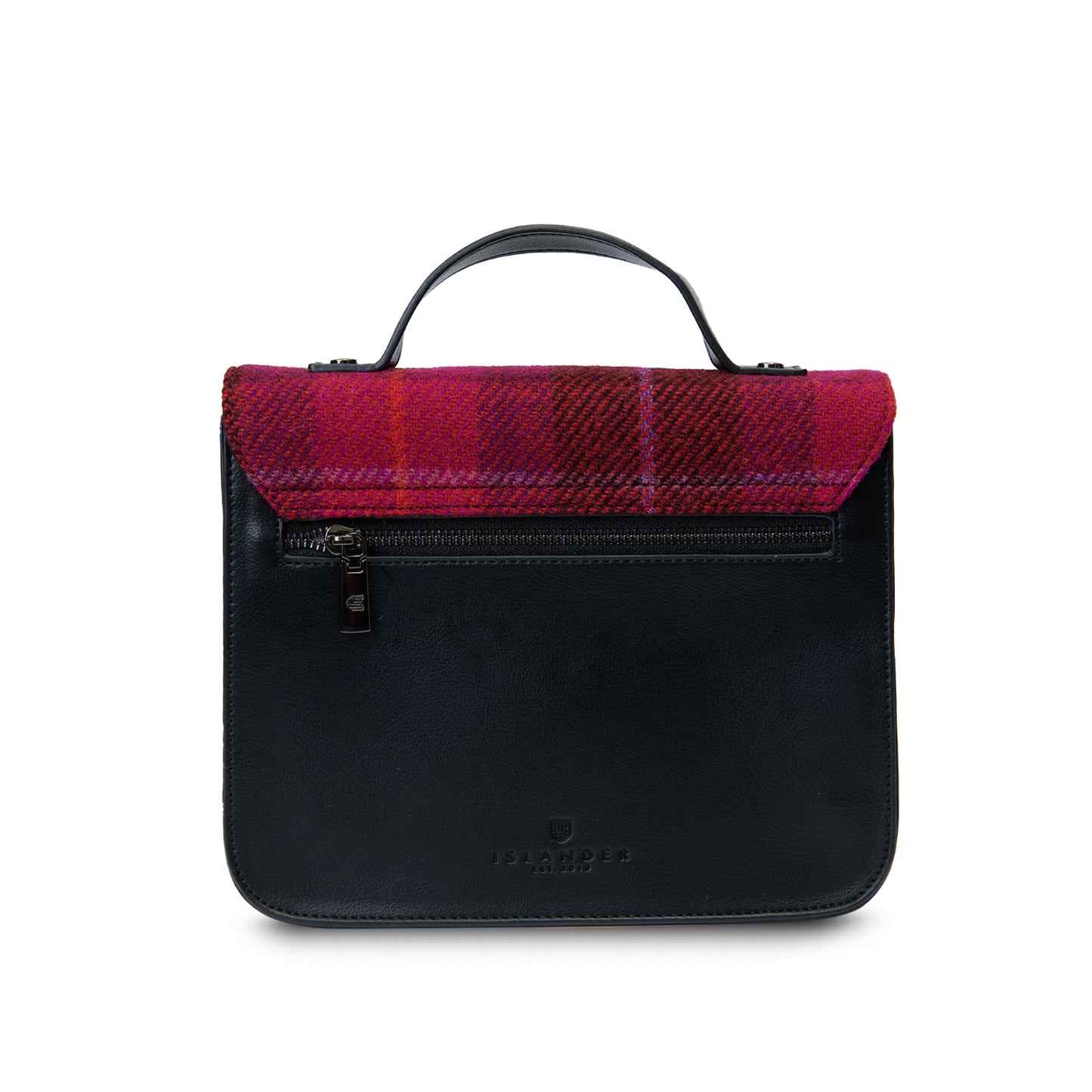 Tasche, handgefertigt, Harris Tweed - Islander - The Medium Calton Satchel aus Schottland