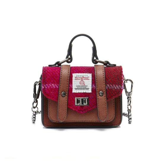 The Wee Satchel - Harris Tweed® Mini Umhängetasche von Islander®