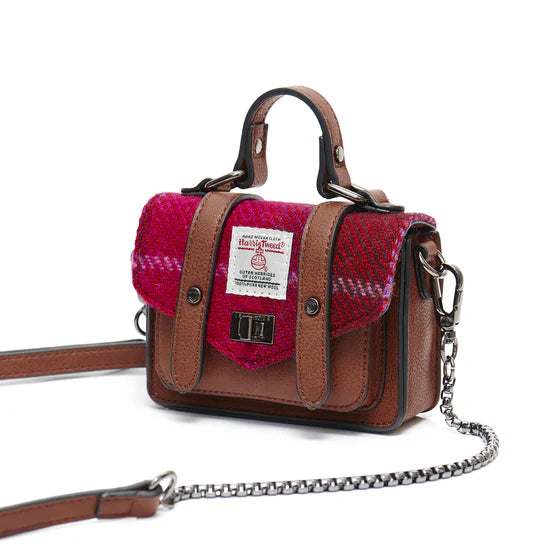 The Wee Satchel - Harris Tweed® Mini Umhängetasche von Islander®
