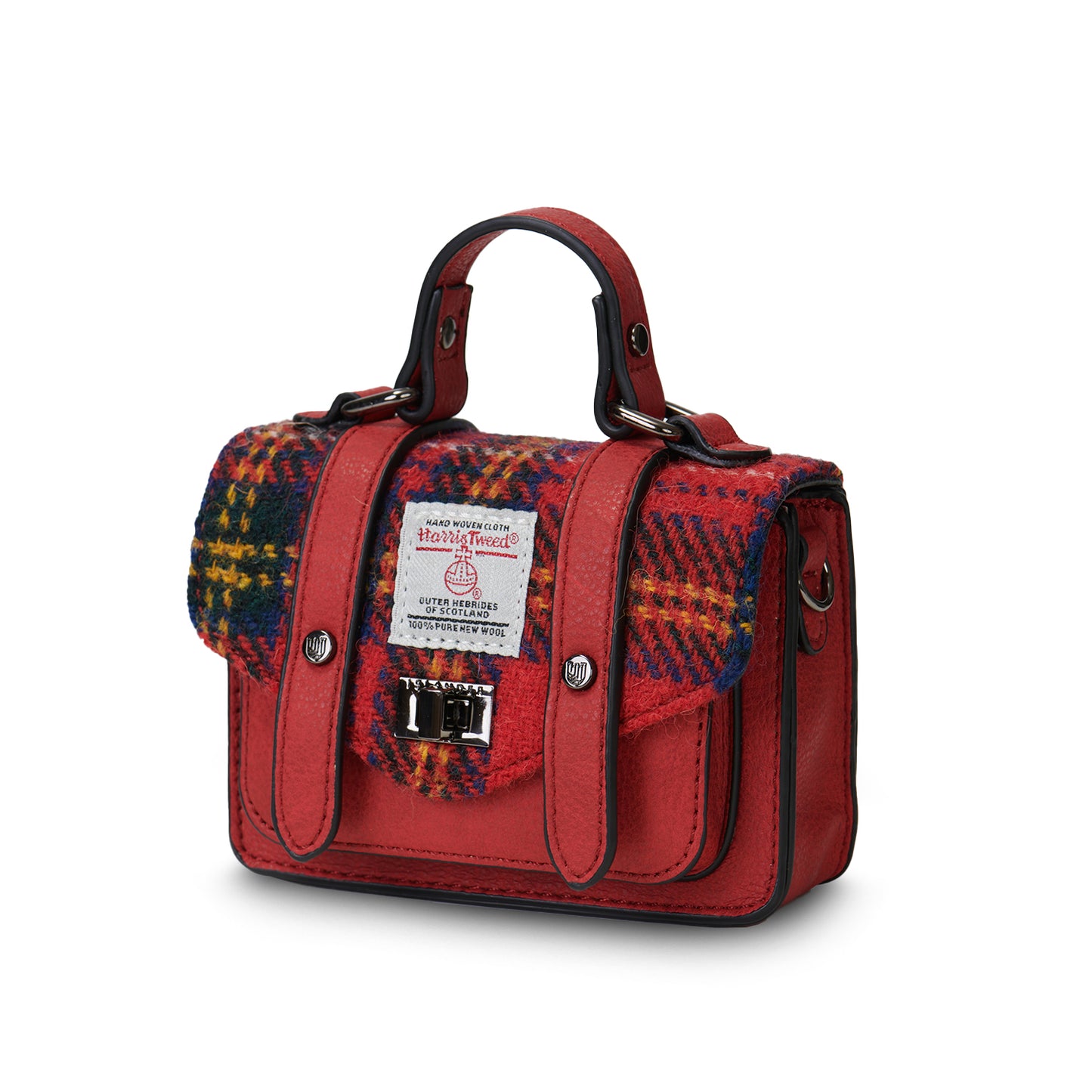 Harris Tweed - handgefertigte Tasche - The Wee Satchel aus Schottland