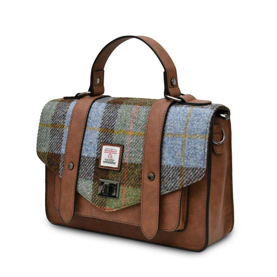 The Large Satchel - Harris Tweed® Umhängetasche von Islander®