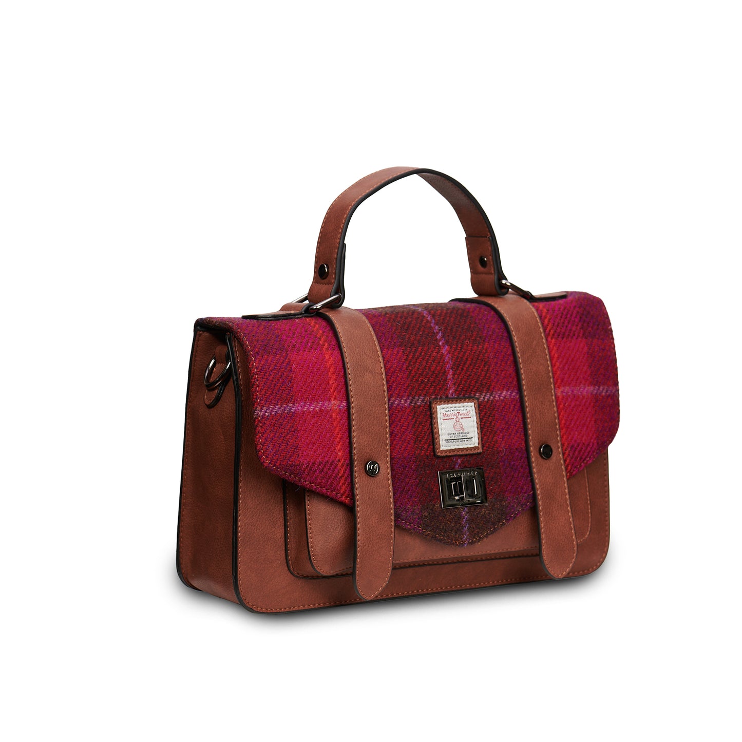 The Large Satchel - Harris Tweed® Umhängetasche von Islander®