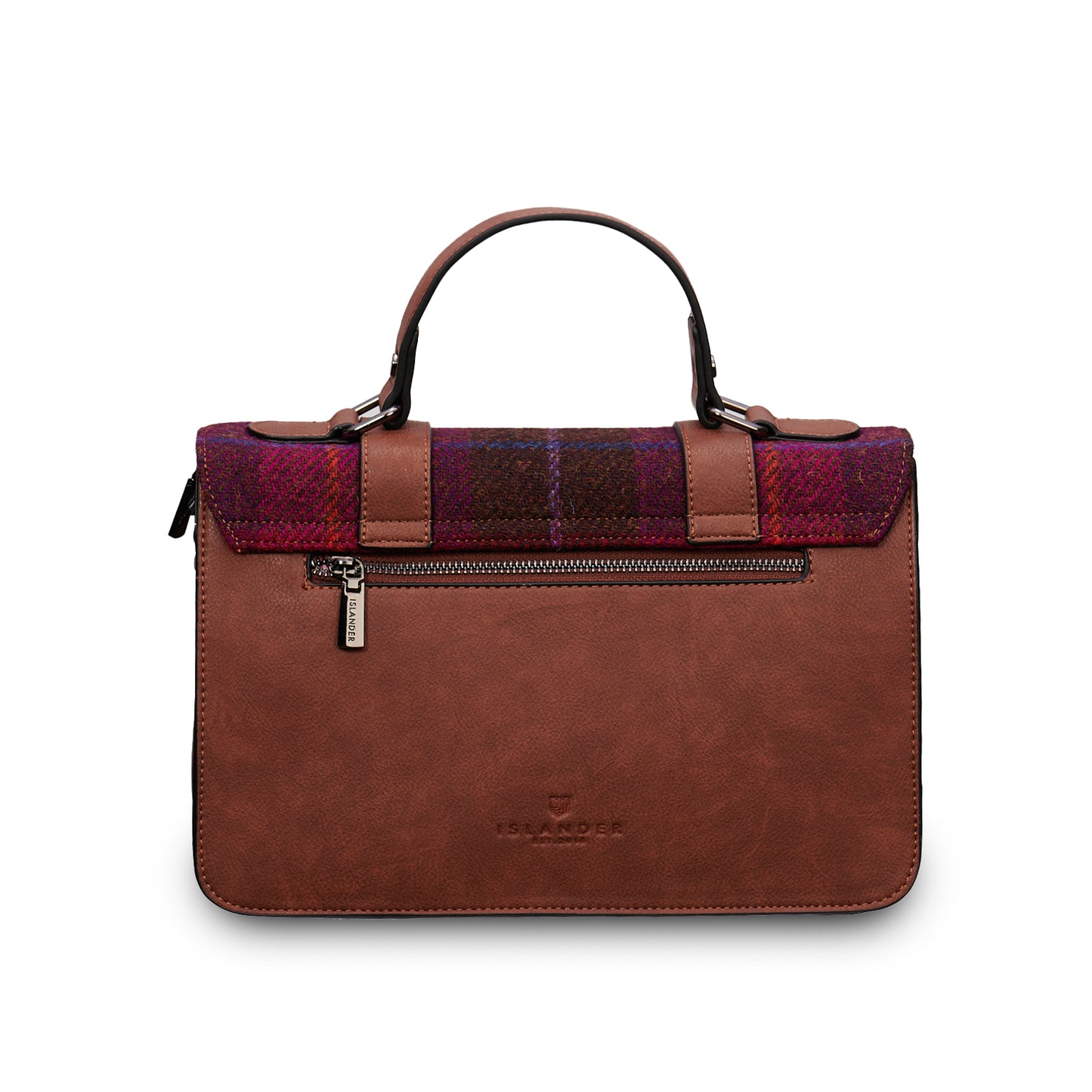 The Large Satchel - Harris Tweed® Umhängetasche von Islander®