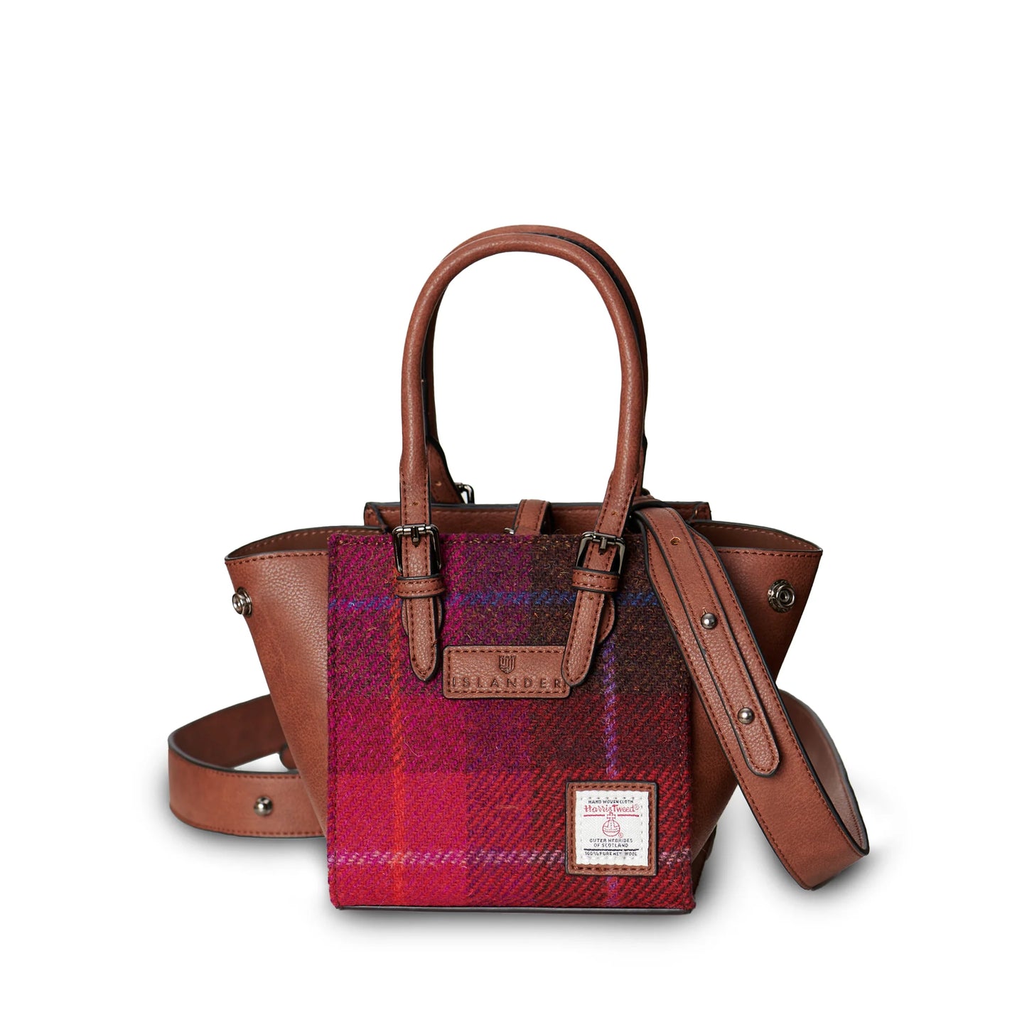 The Mini Caillie Tote - Harris Tweed® Mini-Tote-Handtasche von Islander®