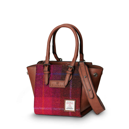 The Mini Caillie Tote - Harris Tweed® Mini-Tote-Handtasche von Islander®