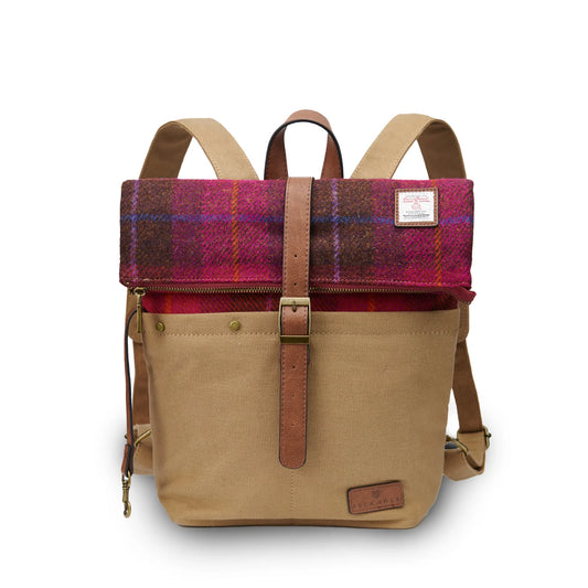The Canvas Backpack - Harris Tweed® Rucksack von Islander®