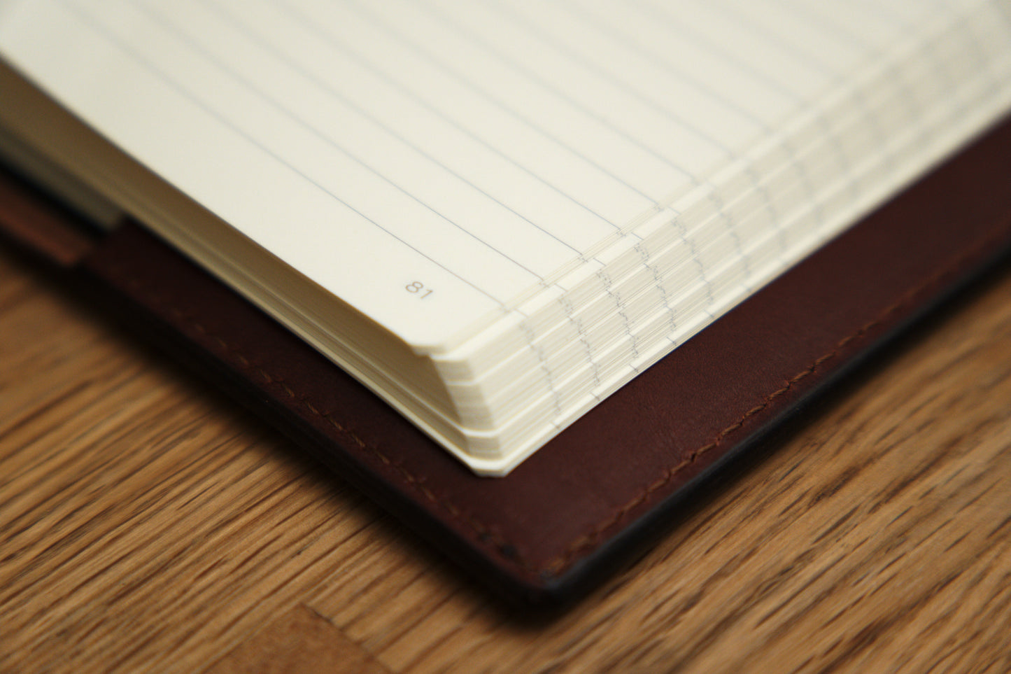 Ledergebundenes Journal A5 - Tanner Bates