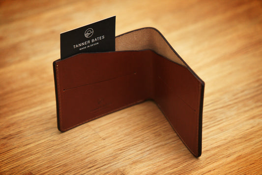 Handgefertigtes Leder Portmonnaie "Yarmer Billfold" - Tanner Bates