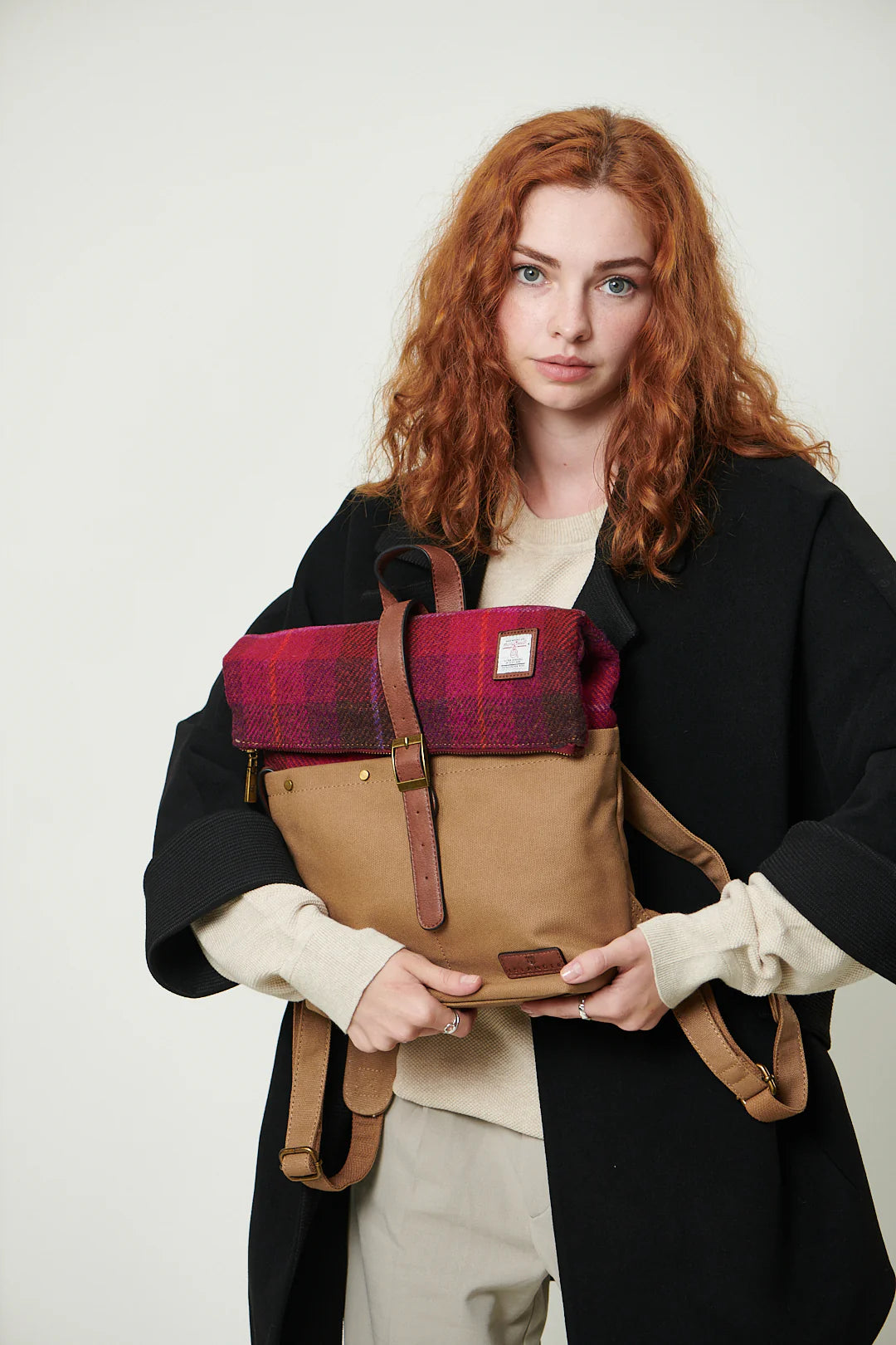 The Canvas Backpack - Harris Tweed® Rucksack von Islander®