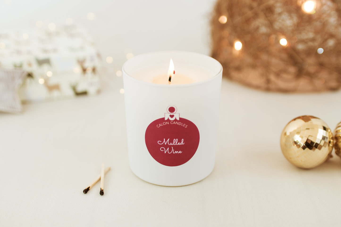 Weihnachtskerze Glühwein - Calon Home