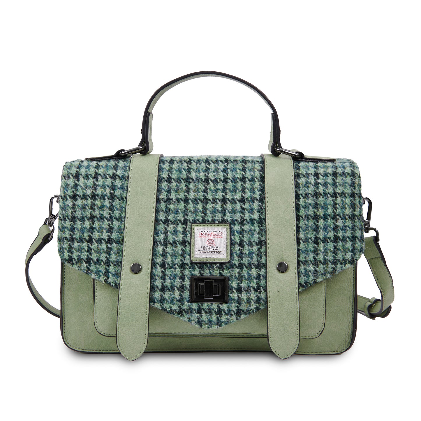 The Large Satchel - Harris Tweed® Umhängetasche von Islander®
