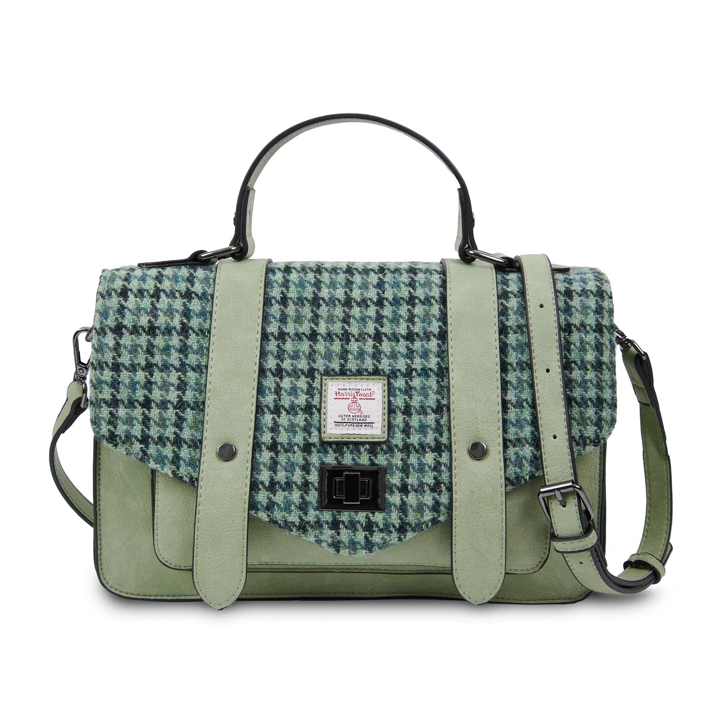 The Large Satchel - Harris Tweed® Umhängetasche von Islander®