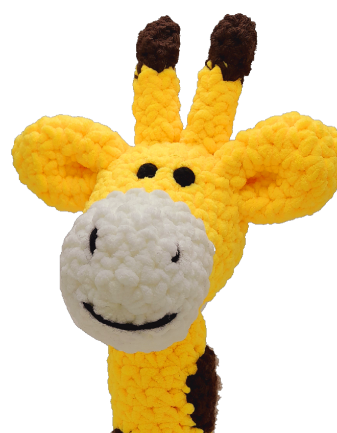 Tumbles, die Stofftier-Giraffe - The Wonky Woolins