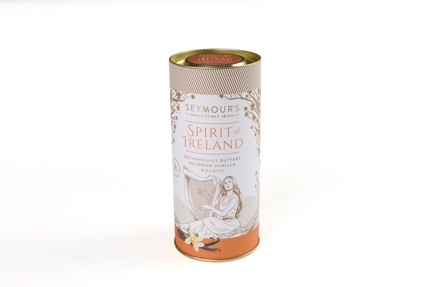 Seymour's Spirit of Ireland Geschenkdose - Buttergebäck mit Bourbon Vanille